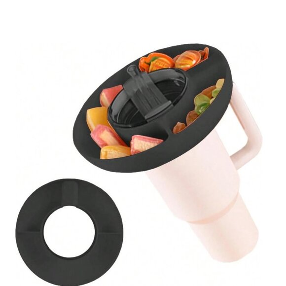 Cup Accessory Snack Tray ( Pink ) - Picture 1 of 4